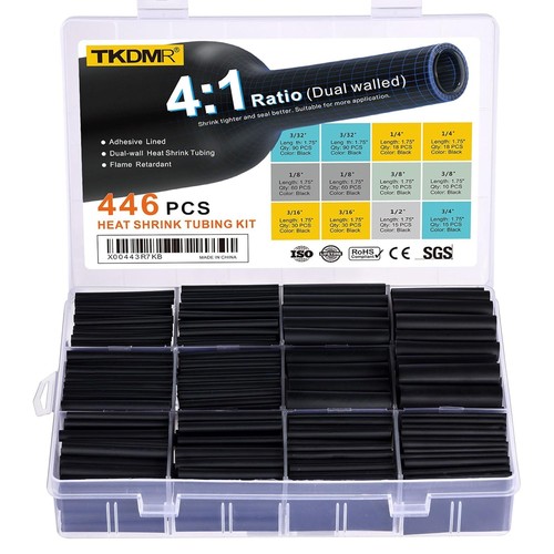 446 pcs heat shrink - 446,