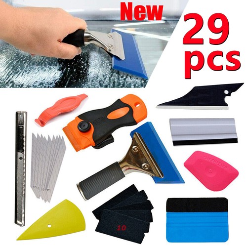 Window tint tools - tools, film