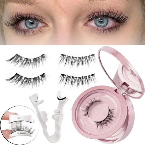 Reusable magnetic eyelashes - magnetic,